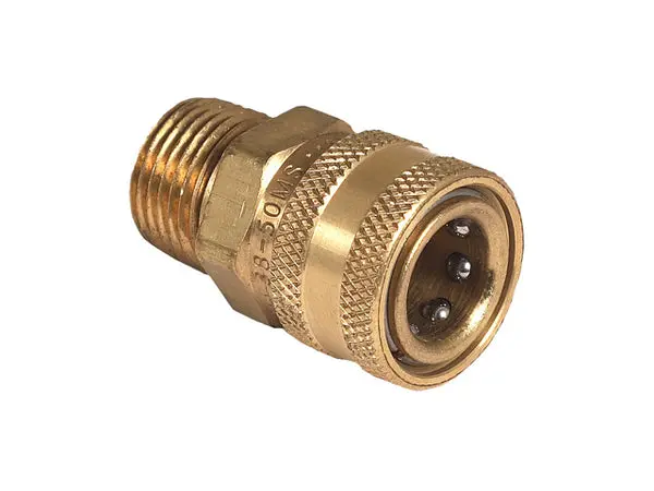 Mi-T-M AW-0017-0029 Quick Connect Socket 1/2 Inch MNPT x 3/8 - Pressure Washer Fitting