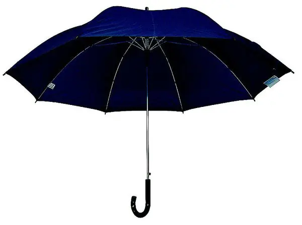 Diamondback TF-04 Deluxe Rain Umbrella 27 Inch Navy Windproof Compact