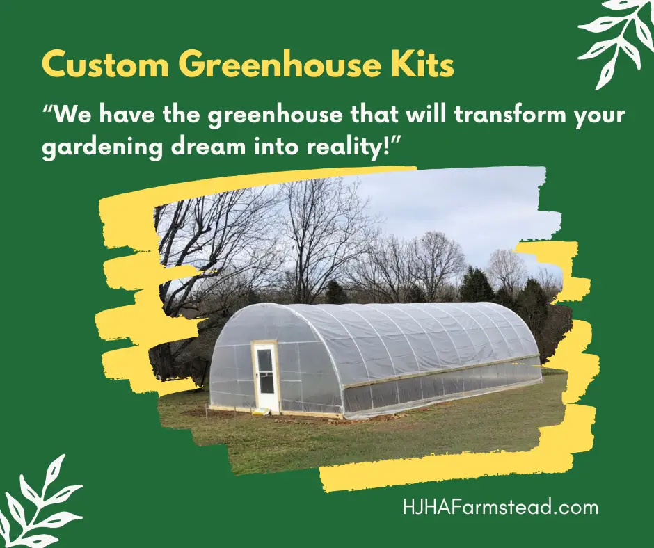 20' (W) x 32' (L) Conventional Greenhouse Kit Compatible Drip Systems