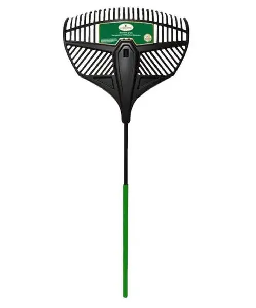 Landscapers Select 34867 Lawn and Leaf Rake Steel Handle and Poly Head