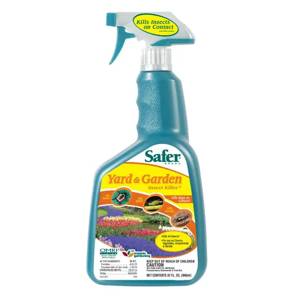 Safer 5105 32 Oz Ready To Use Yard and Garden Insect Killer Spray