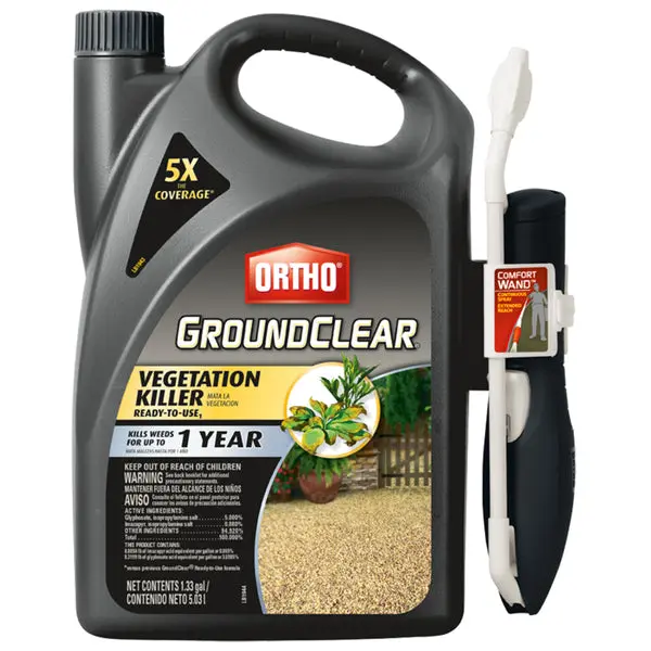 Ortho GroundClear Vegetation Killer Comfort Wand Ready-to-Use 1.33-Gallon