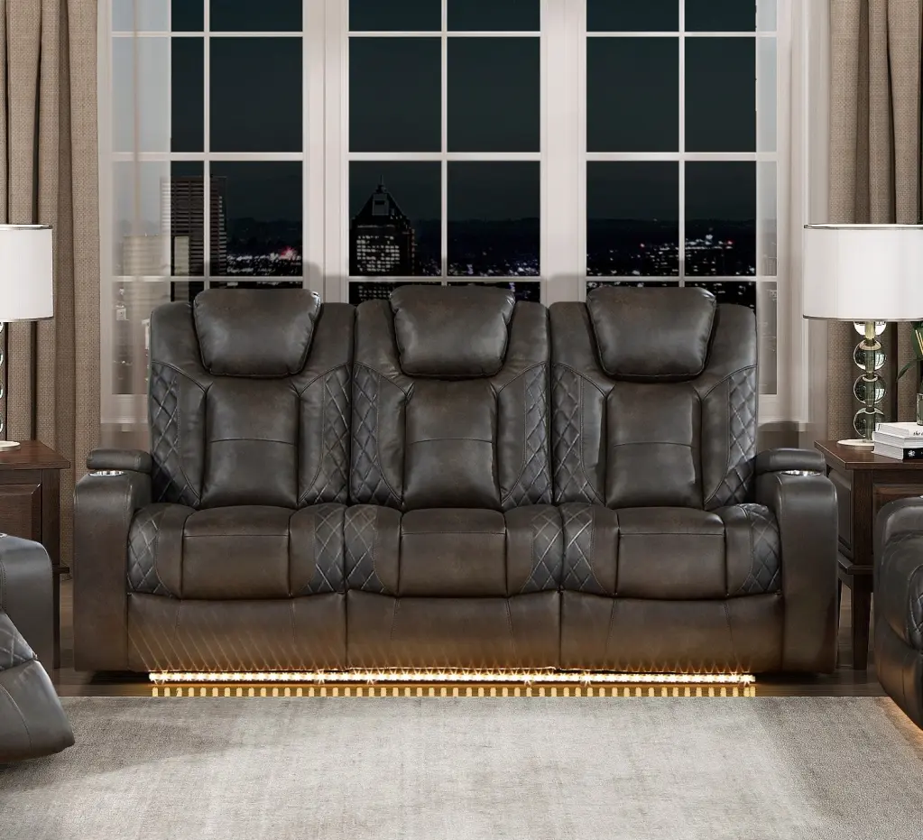 Premium Power Reclining Sofa Modern Living Room Home Decor kanepe
