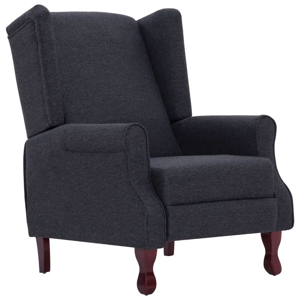 Recliner Dark Gray Fabric Living Room Chair