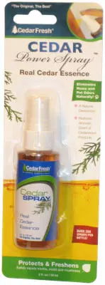 Cedar Power Spray 2 Oz Natural Pest Control and Fresh Scent Cedar Fresh