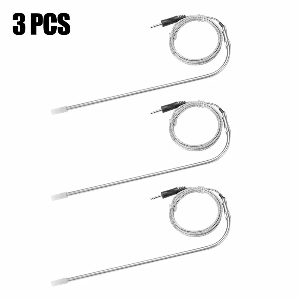 Grilling BBQ Meat Grill Cooking Thermometer Replacement Probe Fit Most Models
