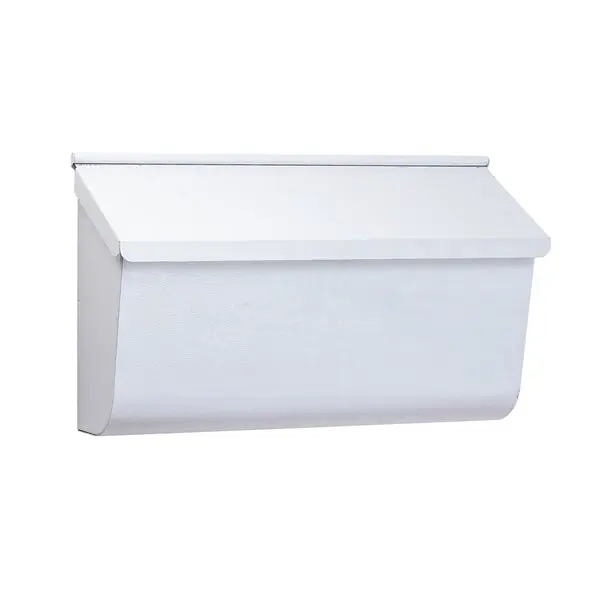 Gibraltar Mailboxes L4009WWAM Woodlands Mailbox White Residential Use