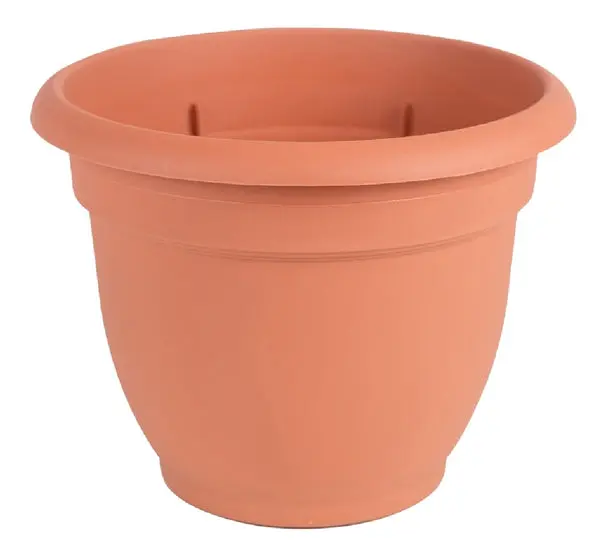 Bloem 20-56116 Ariana 16 Inch Terracotta Clay Resin Planter Indoor and Outdoor Use