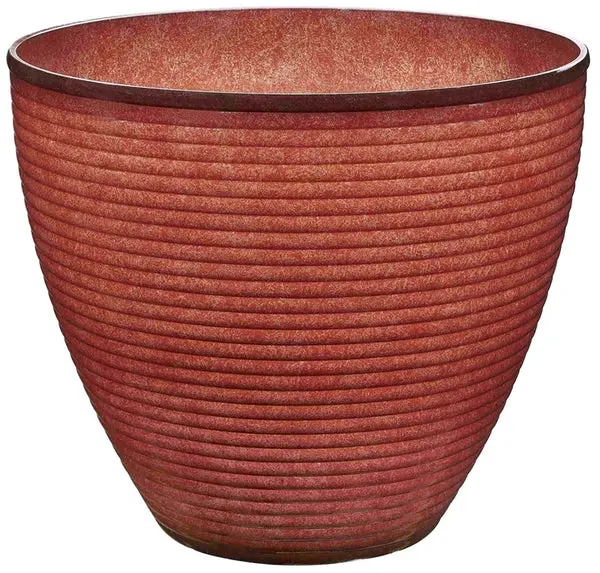 Landscapers Select PT-S008 Wave Planter Resin Outdoor Garden Decor