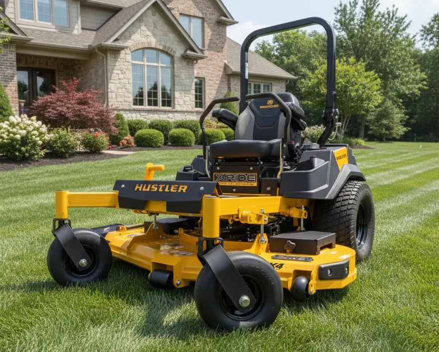 Commercial Lawn Hustler Turf X-Ride - Zero-Turn Riding Lawn Mower