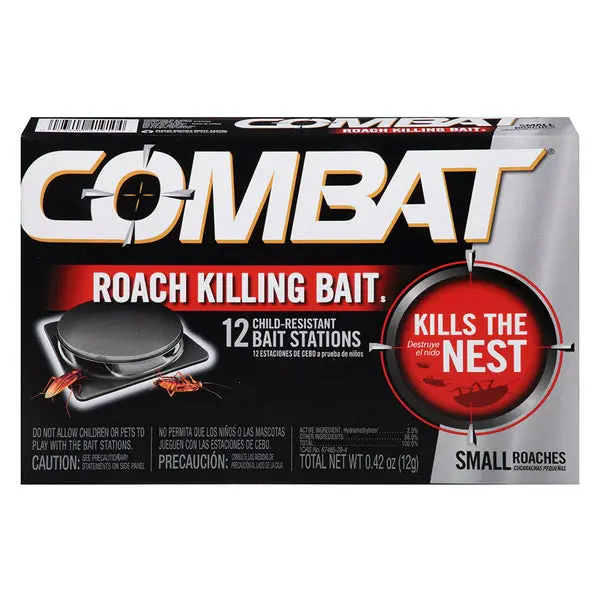 Combat Source Kill Roach Killing System 12-Count Effective Pest Control