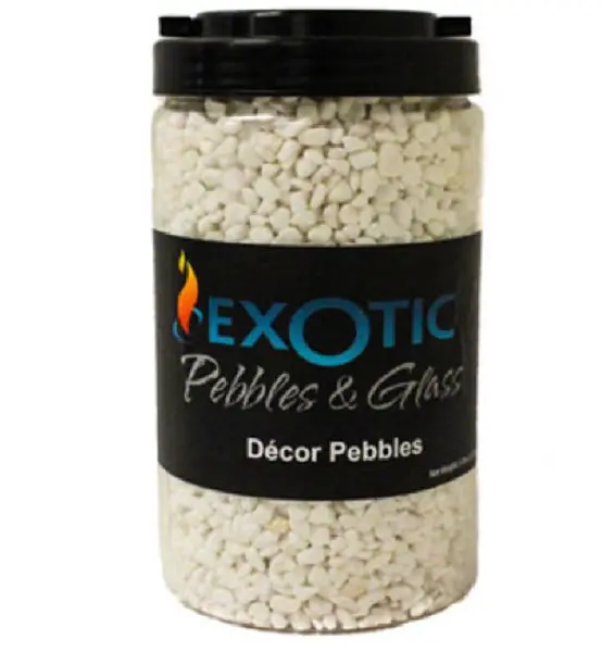 Exotic Pebbles BPWS-461J White Decor Pebbles Garden and Aquarium Exotic Pebbles u0026 Aggregates