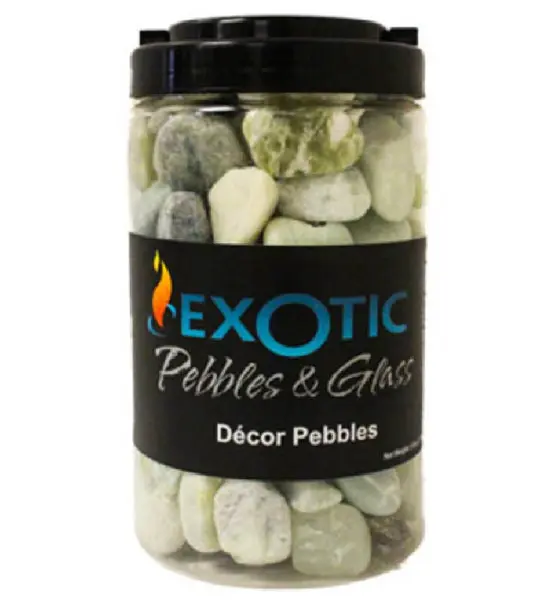 Exotic Pebbles PJS-1030J Polished Jade Decor Pebbles Landscaping Exotic Pebbles u0026 Aggregates