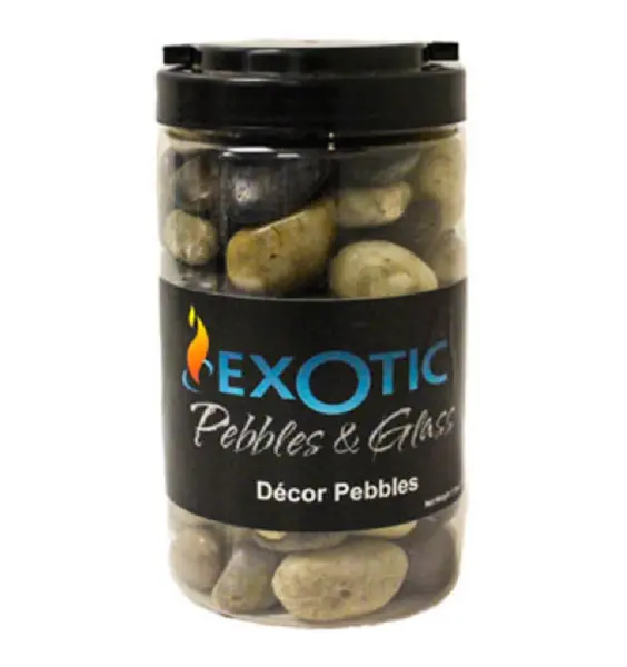 Exotic Pebbles PMS-1030J Polished Mixed Decor Pebbles Landscaping and Home Decor Exotic Pebbles u0026 Aggregates