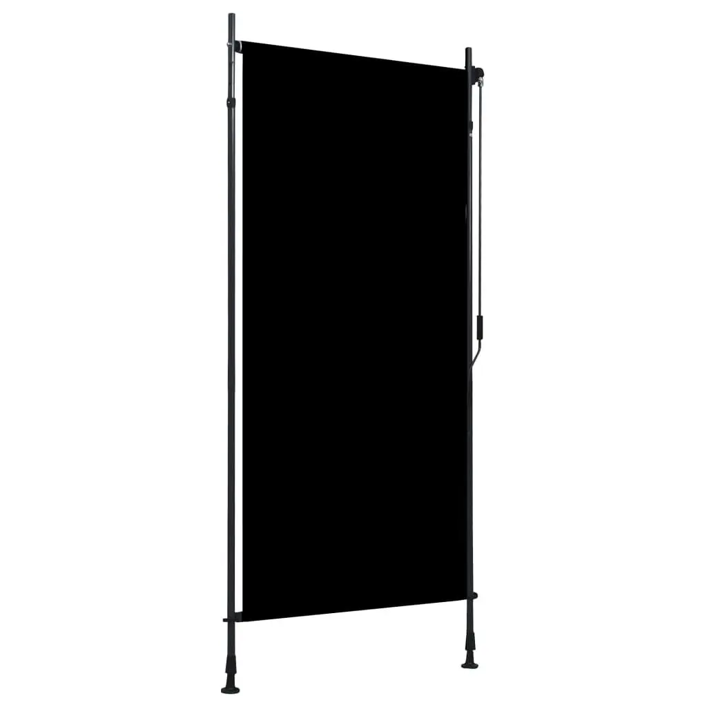 39.4x106.3-Inch Anthracite Outdoor Roller Blind Patio Shade
