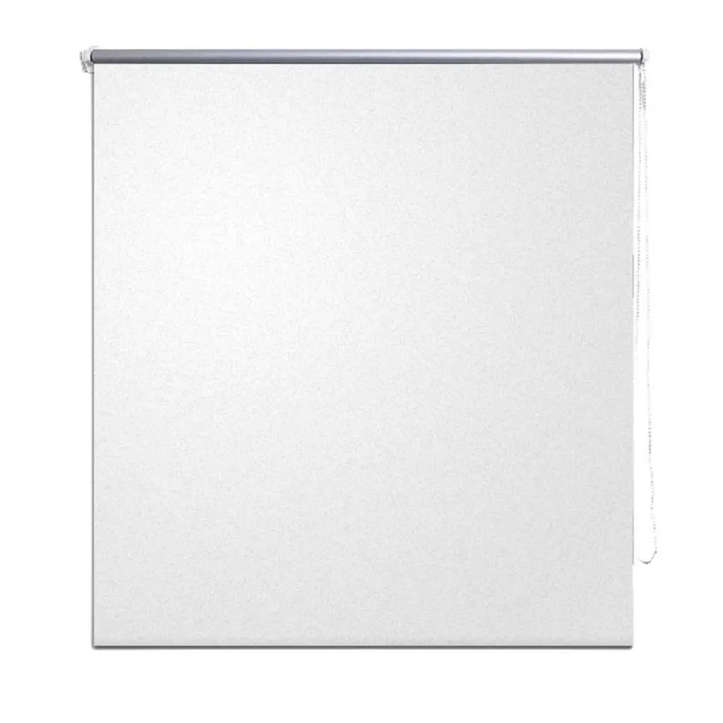 Roller Blind Blackout 39.4x90.6 Inches White Window Treatment