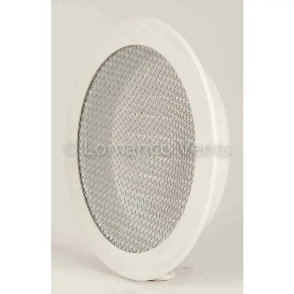 Lomanco L38W All-Aluminum Cirk-L-Vent 2-1/2" White 6 Pack
