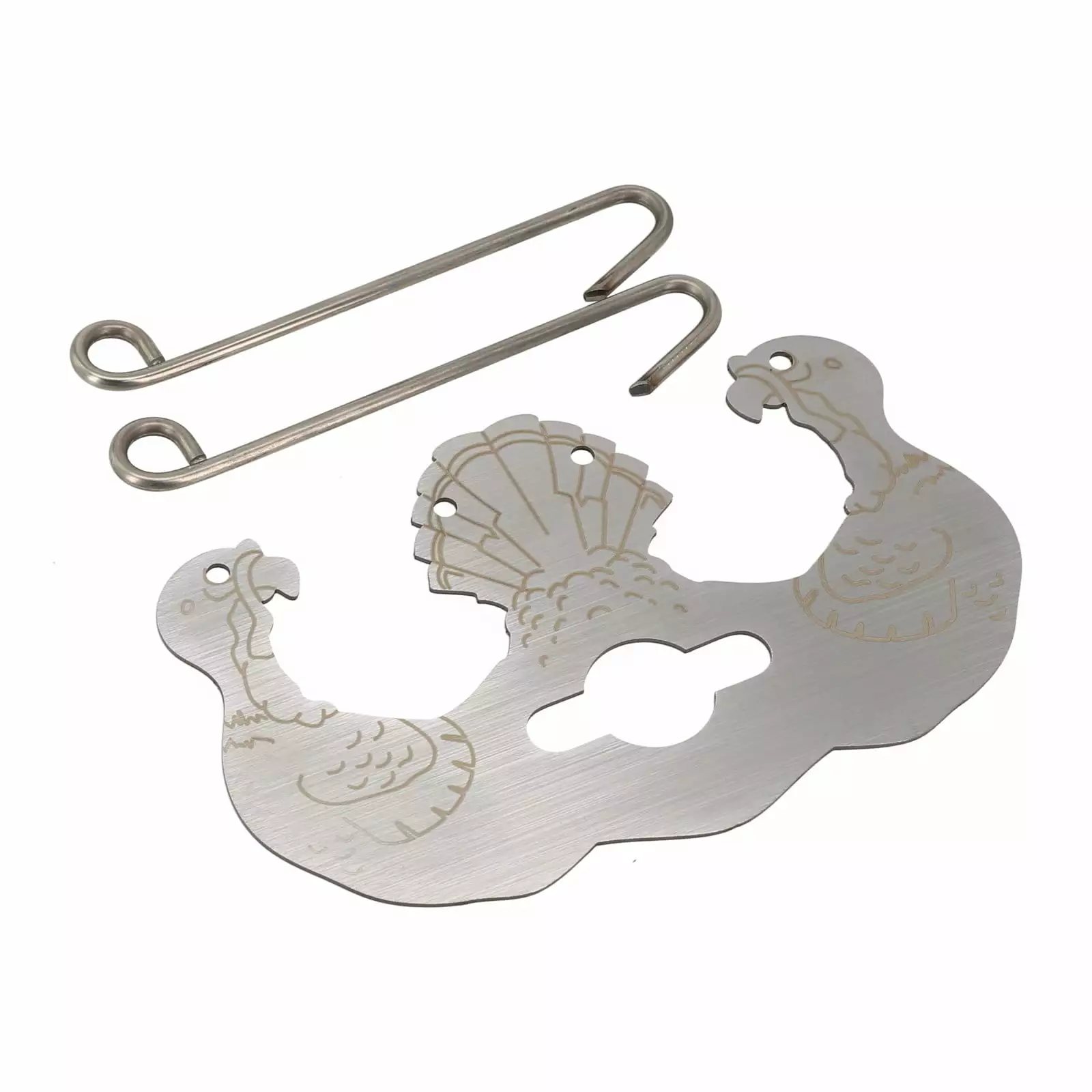 Stainless Steel Turbo Trusser Simple Rotisserie Cooking BBQ Tools