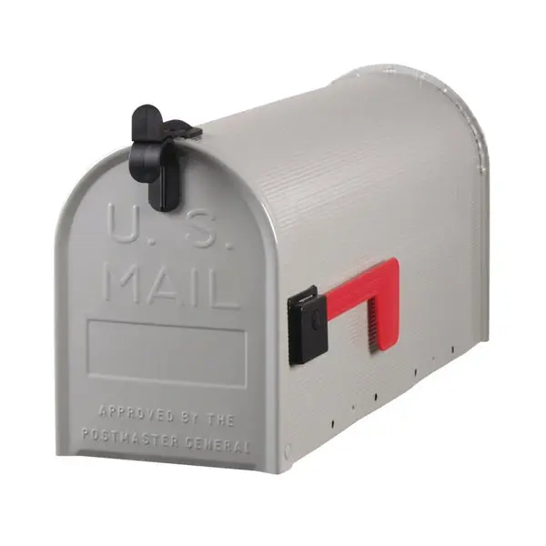 Gibraltar Mailboxes ST1000AM Grayson Galvanized Steel Rural Mailbox Longevity