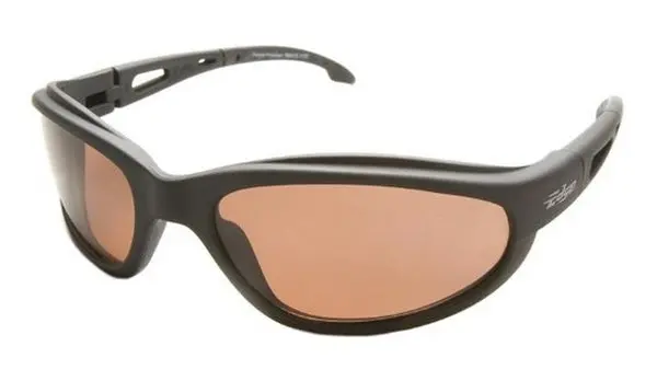 Wolf Peak International TSM215 Safety Glasses Black Copper Driving Lens UV Protection