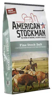 North American 41002R Fine Stock Ag Salt 50 Lb Bag Livestock and Animal Health