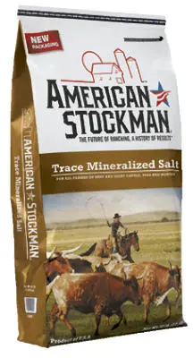 North American 41004 Trace Mineral Bag Ag Salt 50 Lb Livestock Nutrition