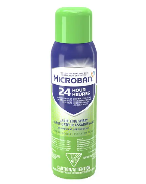 Microban 48665 Fresh Sanitizer and Deodorizer 15 Ounce