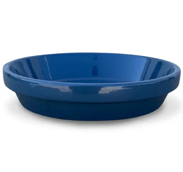 Ceramo 5.75 Inch Powder Coated Ceramic Saucer Sand Beige