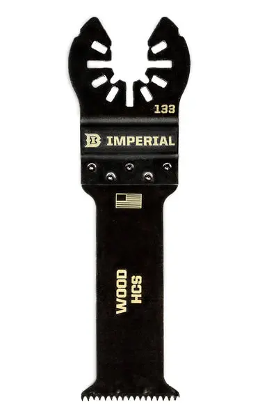 Imperial Blades IBOA133 1 Deep Wood HCS Blade 1 1 4 Diameter Scroll Saw Accessory
