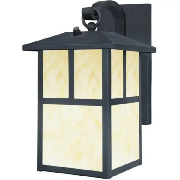 Westinghouse 6482948 1-Light Textured Wall Sconce Black Indoor Lighting