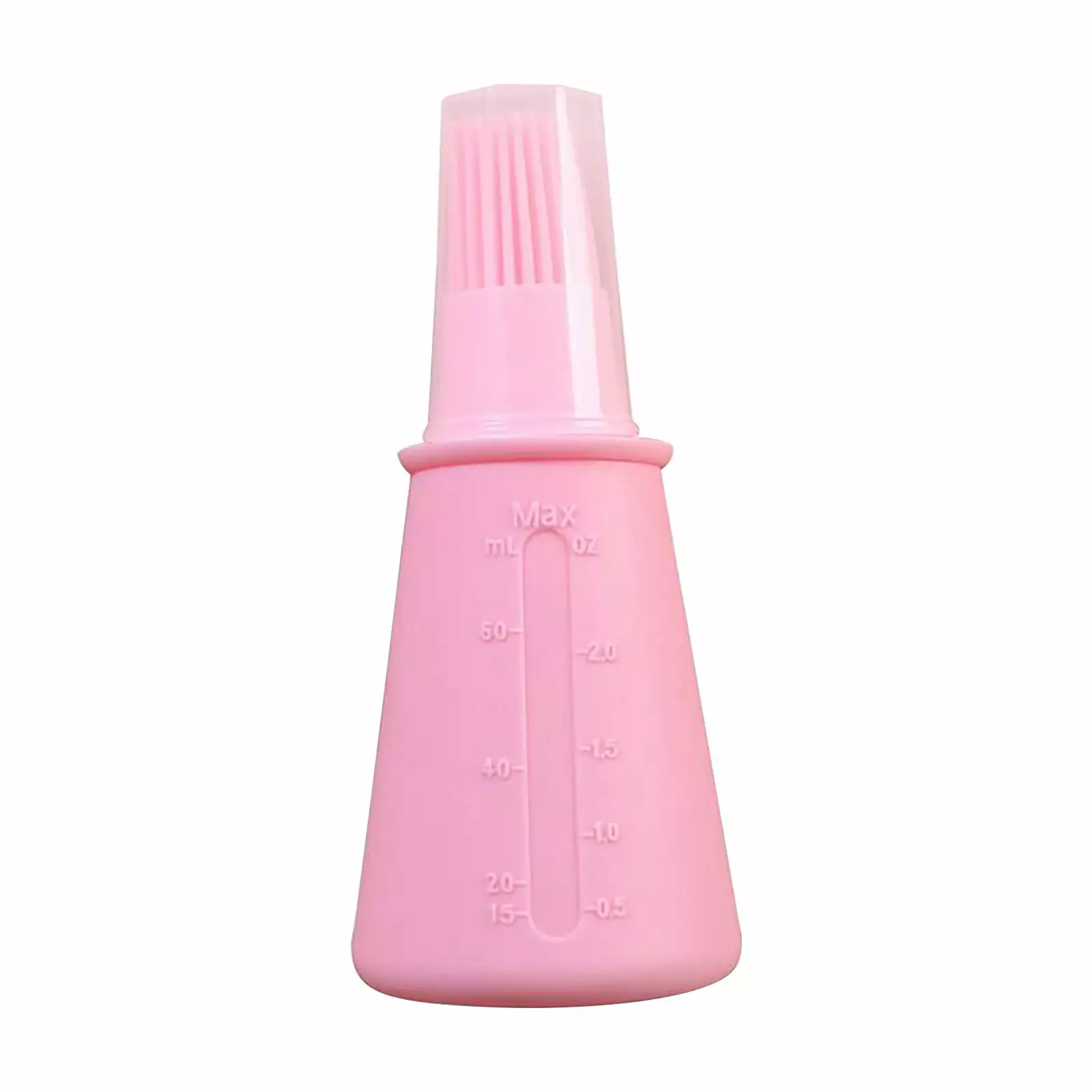 Deyared Scrub Brush Set - Multi-purpose Silicone Oil Bottle Brush Scale - Baking BBQ Oil Brush