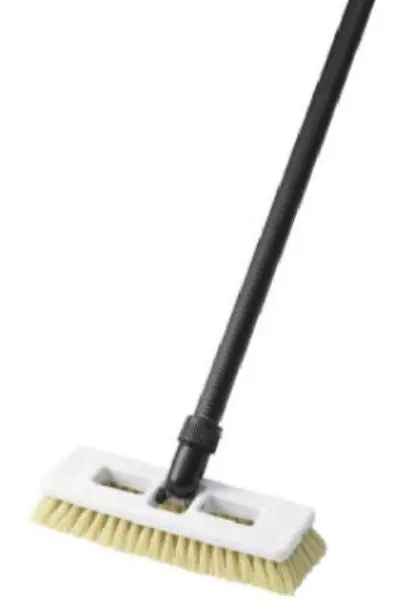 O'Cedar 122872 Every-Which-Way Swivel Scrub Brush 54 Inch Steel Handle Tough Cleaning O' Cedar
