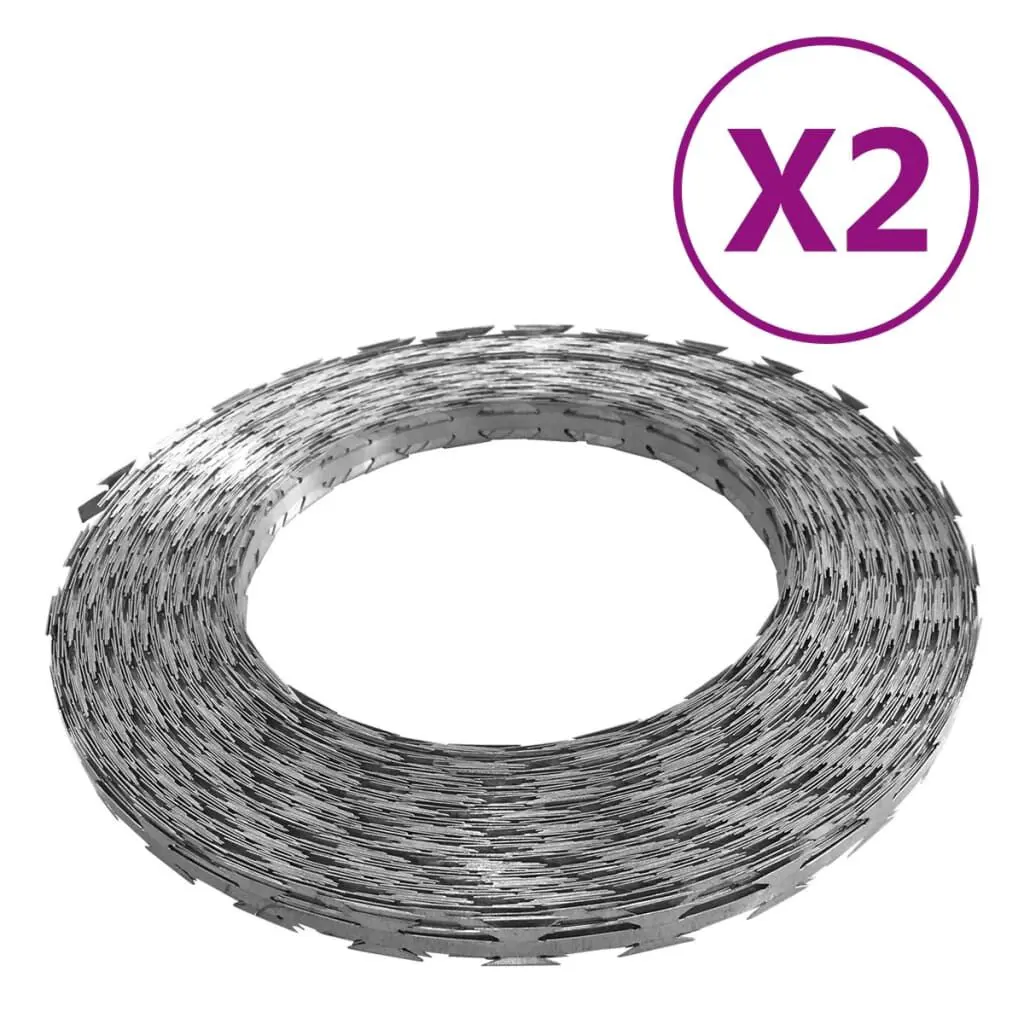 BTO-22 Razor Wires 2 pcs 328.1 Steel Security Fencing