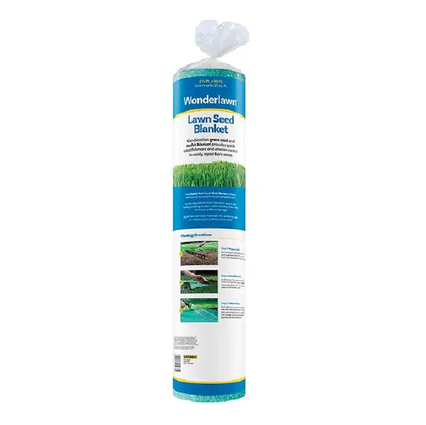 Wonderlawn 25449 Premium Lawn Seed Blanket 25 Square Feet Quick Lawn Establishment