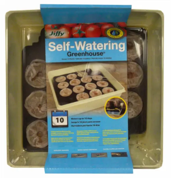 Jiffy T14H Self Watering Greenhouse 50 mm Pellet 14 Count