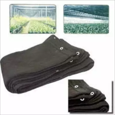 14' x 20' Black Mesh Tarp Cover Patio Shade Cloth Sunshade Net Cover AJ Wholesale