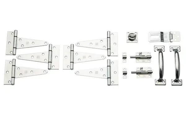 National Hardware N219-592 Storage Shed Barn Kit Outdoor Storage and Organization