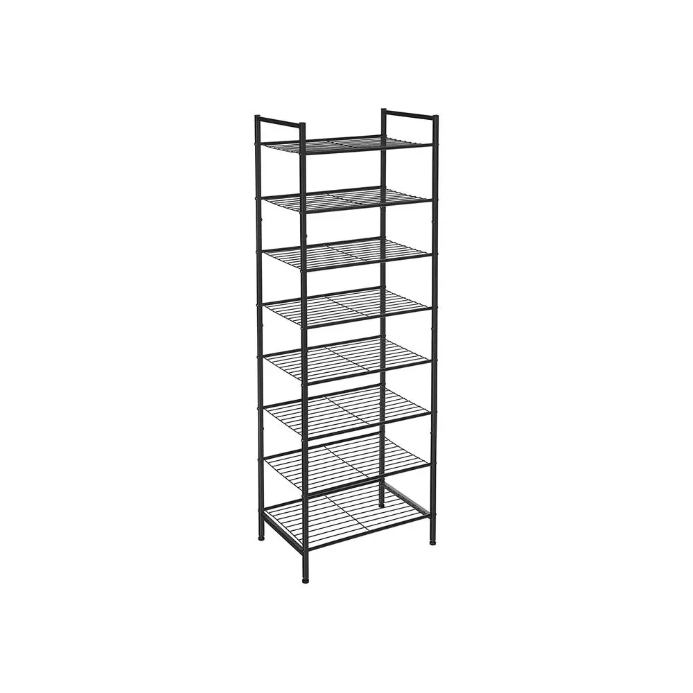 8-Tier Slim Shoe Rack Space Saving Design Entryway or Closet SONGMICS