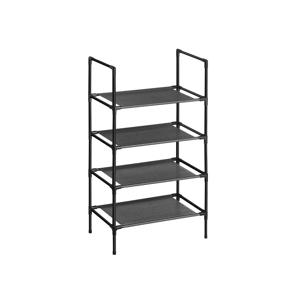 Shoe Rack Durable Plastic Design Entryway or Closet Organization SONGMICS