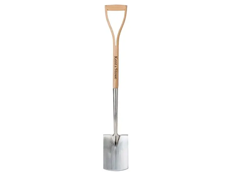 Kent & Stowe Rust-resistant Steel Garden Life Digging Spade, FSC