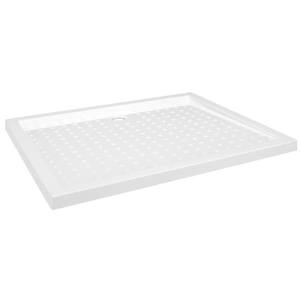 Shower Base Tray Dots White 31.5x39.4x1.6 ABS Bathroom Floor