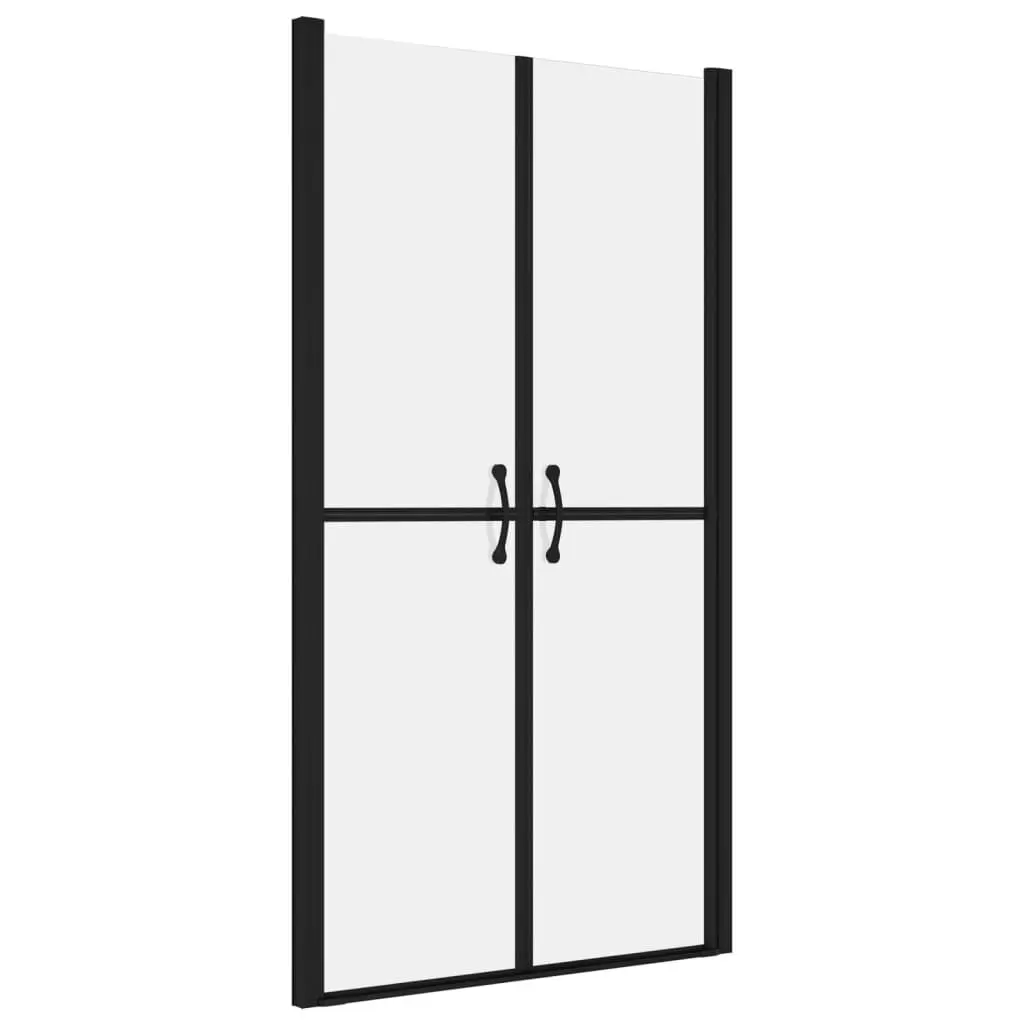Shower Door Frosted ESG 26.8-28x74.8 Inches Bathroom Glass Door