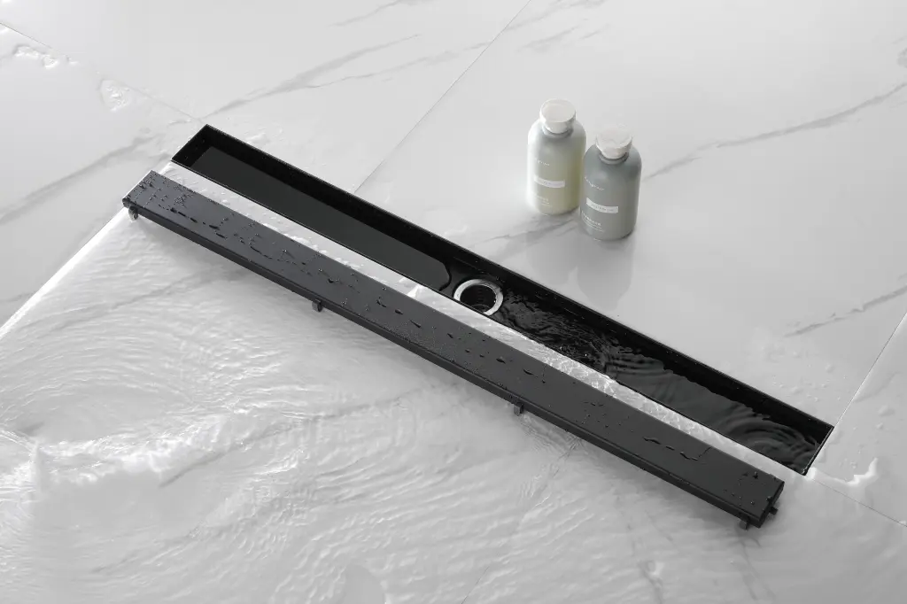 32 Inches Linear Shower Drain Removable Cover 304 Stainless Steel Bathroom w928 dongtu group