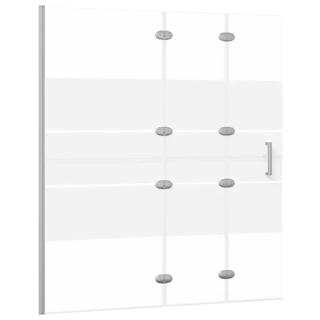 Folding Shower Enclosure ESG 47.2x55.1 Inches White Bathroom Upgrade