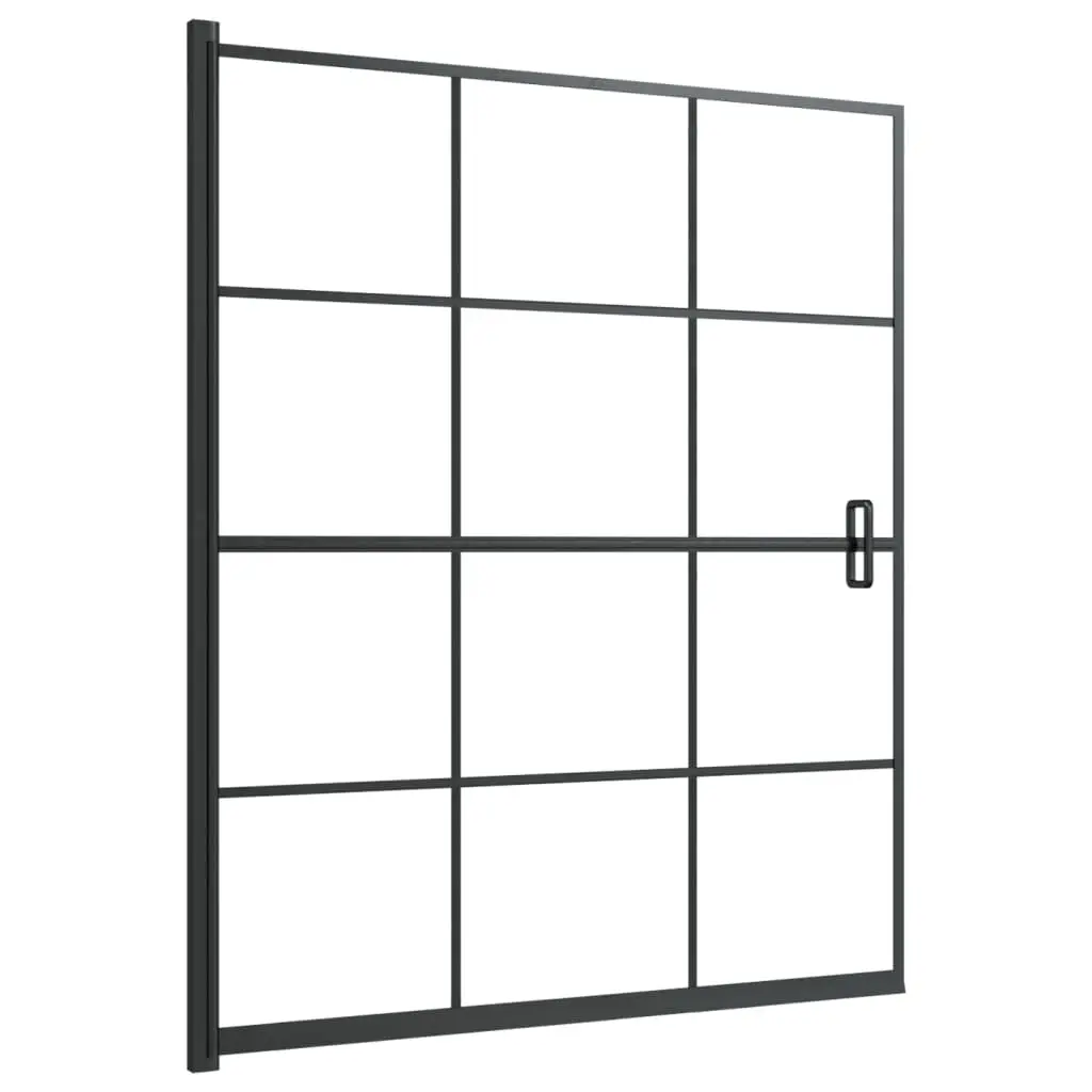 Shower Enclosure ESG 45.7x55.1 Inches Black Bathroom Shower Stall