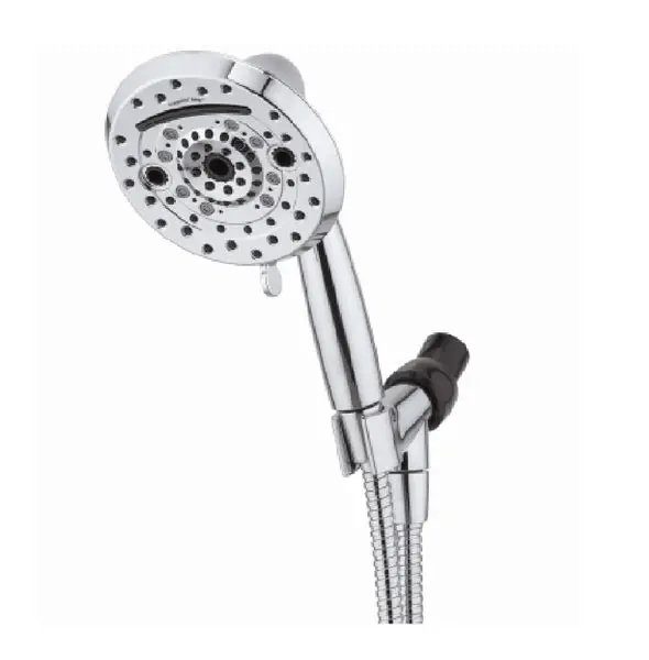 Amp Brushed Nickel Shower Head Modern Water Efficient Showerhead Oxygenics