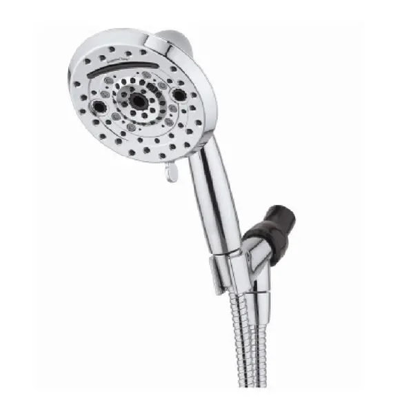 Amp Chrome Handheld Shower Head Adjustable Spray Showerhead Oxygenics