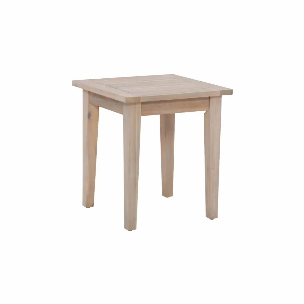 Linon Teagon Natural Outdoor Side Table