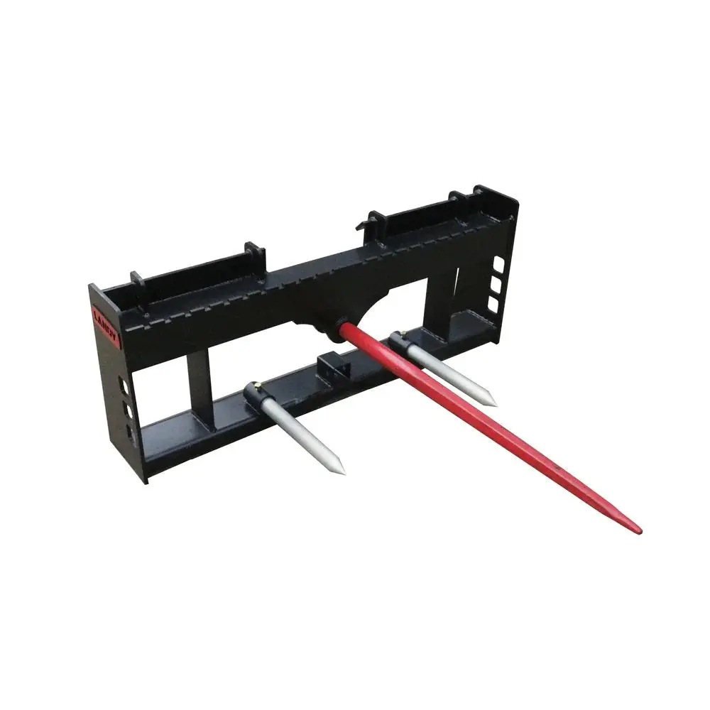 42 Inch Pallet Forks Hay Spear Trailer Hitch Skid Steer Attachments landy industries