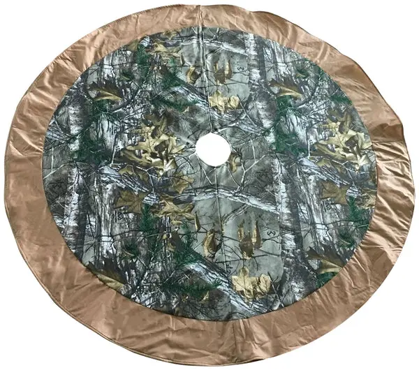 Santas Forest 49337 Christmas Snowman Tree Skirt Camo 48 Inch Diameter Santa's Forest